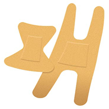 Finger Plasters – Pack of 10 - Flexible, Breathable and Durable – Shaped Fabric to fit fingertips and Knuckles