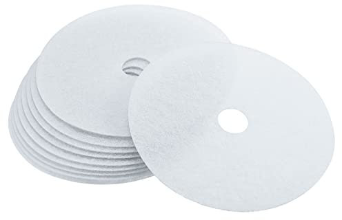 sourcing map Universal Cloth Dryer Exhaust Filter, Cotton 227x33mm White for Clothes Dryer Filter Replacement Pack of 10