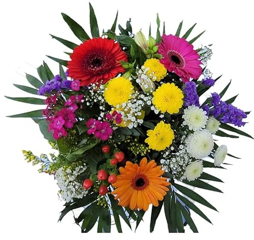Blumenstrauß nach Wahl zum Geburtstag Farbe Bunt