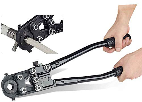 YyDDs CW-1625 Herramientas hidráulicas de prensado de tuberías Crimpadora mecánica Alicates de Abrazadera de Tubo de plástico de Aluminio Alicates de presión