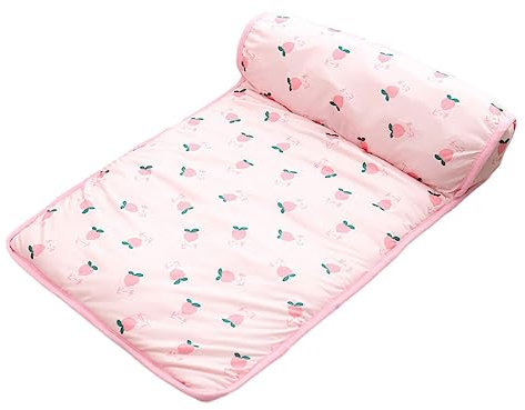Ailan Strapazierfähiges und langlebiges Katzenkissen für Kätzchen, bequem und weich, Stoff, Heimtierbedarf, Katzendecke, Rosa Kirsche, groß: 80 x 60 cm