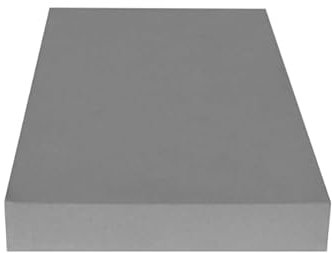 Flat Wall Coping – 750mm x 430mm x 50mm, Cast Stone Garden Ornament, 3 Colours: Buff, Natural Portland, Charcoal (Charcoal)