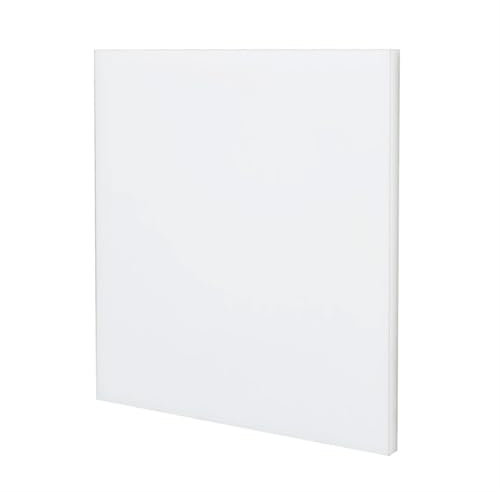 Lastra di vetro acrilico bianco, pannello acrilico quadrato spesso 3 mm, pannello in vetro organico di plastica for espositori for feste di matrimonio(80x80x3 mm)