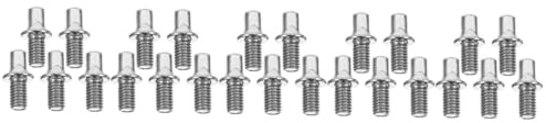 TOYANDONA 25pcs Drum Set Pedal Screw Pedal Screw for Drum Repair for Instrument Use