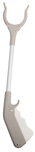 IWOWHERO Abrazadera de Basura de Aleación de Aluminio y Plástico Antideslizante con Rotación de 90° y Ancho de 9 Cm para Recoger Basura Hogar