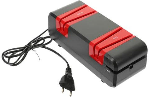 DECHOUS Affûteur de Lame Rapide Électrique pour Ciseaux et Coupe-pain, Moteur en Cuivre 60w, Matériau Abs et Caoutchouc, Outil Multi-usages Réutilisable Cuisine