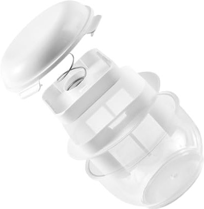 Cabilock Passoire à Yaourt et Fromage Ronde en Maille Fine Blanc Filtre à Lait de Yaourt Séparateur de Lactosérum Plastique Alimentaire Usage Maison et Préparation Artisanale Ustensile
