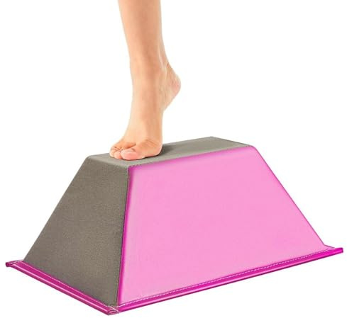 Cheer Stunt Stand – stabiles Gleichgewichtsbrett, Trapezform, verstärkter Gymnastikschwanz, zuverlässiges Basiszubehör | zuverlässige Ausrüstung für Fitnessübungen