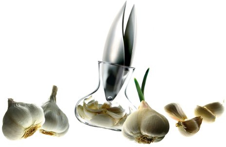 EVA SOLO | Knoblauchpresse mit Glasbehälter | Intelligente kombinierte Lagerung und Presse | Spülmaschinenfest | Dänisches Design und Funktionalität | Werkzeuge Küchenhelfer und Zubehör