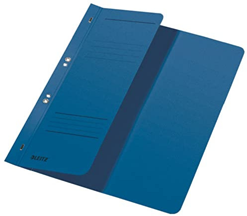 LEITZ Ösenhefter, DIN A4, Manilakarton, blau, kaufmännische