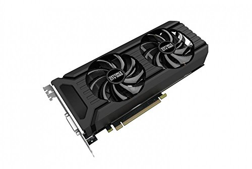 Palit NE51060015J9-1060D NVIDIA GeForce GTX 1060 6GB GDDR5 Graphics Card - Black