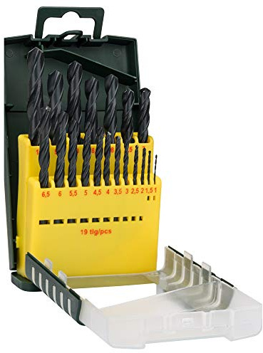 Bosch DIY 19tlg. Metallbohrer-Set HSS-R rollgewalzt