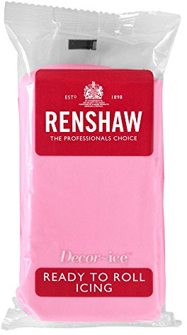 500g Renshaw Ready To Roll Icing Fondant Cake Regalice Sugarpaste PINK