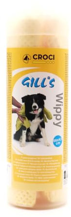 Croci Gill's - Dog Drying Cloth, dries dogs quickly, absorbs liquids, oils and dirt, for long haired dogs, 66x43 cm