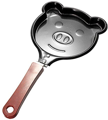 Mini Egg Pan Convenient portatif de Pique-Nique Cuisine Omelette Pancake Moules Non antiadhésif Pig