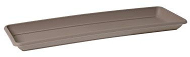 Soucoupe RECTANGULAIRE Venezia 80CM Taupe