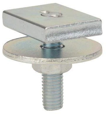 100 Stück - Hammerkopf-Schraube für C-Profil Montageschiene 27x18mm bis 38x40mm Gewinde M8, Länge: 20-120mm Befestiger inkl. Mutter und Beilagscheibe Stahl verzinkt Größe 38/40 + 40/60 M10 x 100 mm
