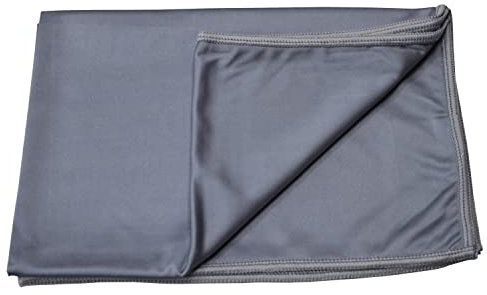 ROT WEISS 8016 Panno in microfibra TOP-Silk grigio, 70 x 50 cm
