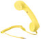 sourcing map 3.5mm Retro Telefon Handgerät Telefonhörer für Mikrofon Lautsprecher Gelb