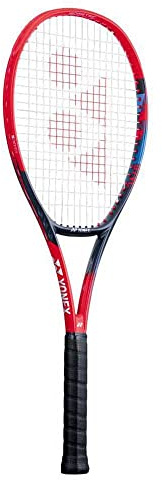 Yonex Vcore 95 (310G) Scarlet unbesaitet 310 g Tennisschläger Wettkampfschläger Rot – Blau 3