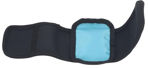 Borsa del Ghiaccio con Impacco Freddo, Impacchi di Ghiaccio con Stecca per Tibia, Impacco Caldo e Freddo Regolabile per Impacchi Ghiaccio per Polpacci, per Gonfiore e Infiammazione