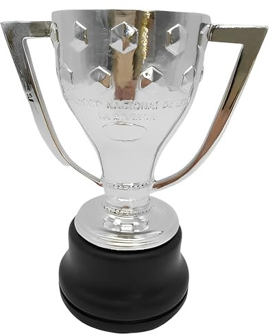 MIAOWR Spanischen Liga Trophäe Sammlerstücke Der Fußballmeister Souvenirs Und Geschenke Für Fans Zuhause Büro Schreibtisch Dekoration,16cm/6.3in