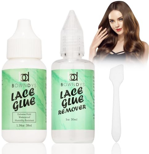 Pegamento y Removedor de Peluca Resistente al Agua Para Encaje - Kit Adhesivo 38ml + 30ml