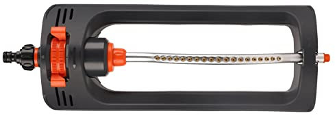 Aspersor automático oscilante para césped, 19 agujeros, 4 modos, regador para el riego en casa, jardín, agricultura