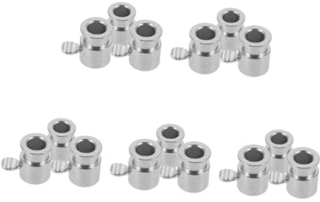 Mipcase 3pcs Bbq Rotisserie Fork Limiter Rotisserie Meat Fork for Chicken Grill Kit