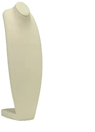 CFY652 Schmuckständer 35,6 cm hoher Schmuck-Halsketten-Display-Büste-Schmuck-Display-Ständer for Halsketten, Anhängern, Ohrringen und Ketten, Halsketten-Büste-Schaufensterpuppe zur Schau Schm
