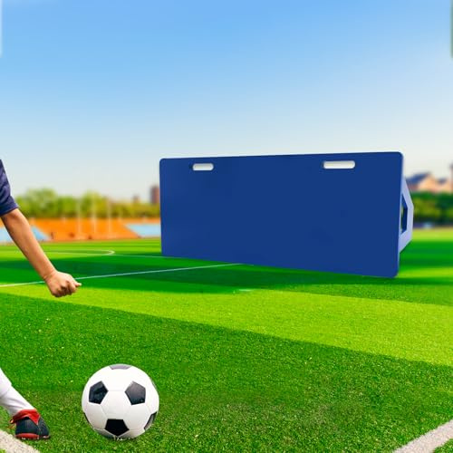 Fußball Rebound Board, Prellwand Brett Faltbare Rebounder Wand-Rebound-Ausrüstung Winkelverstellbar, Tragbares Fußball-Trainingsgerät für Fußball Training 100 x 40 x 40 cm