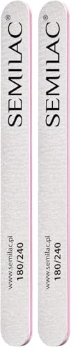 Lima Recta 180/240 Semilac Quality (Confezione da 2)