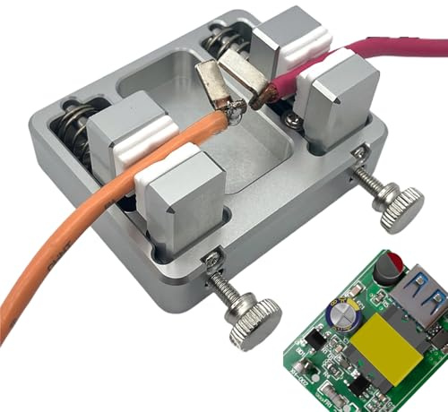 Pinza Para Soldar - Soporte De Mesa Para Fijar Cables,Pinza De Soldadura Con Mordaza Resistente Al Calor - Para Ensamblaje De Electrónica Y Fabricación De Metal