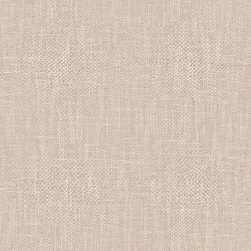 Crown M1888 Oakleigh Plain Luxury Fabric Textured Wallpaper, Dusky Clay
