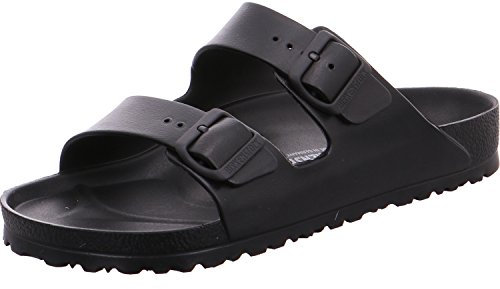 BIRKENSTOCK Classic Arizona Birko-Flor 151211, Pantoletten, Braun (Stone 972), 47 EU (12 UK)