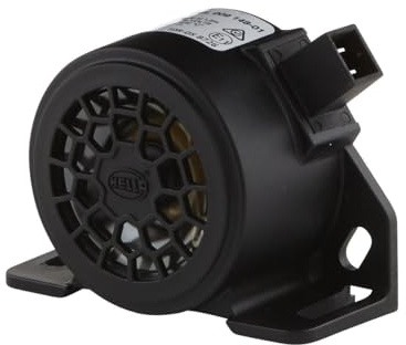 HELLA Rückfahrwarner BM20 - 97dB(A) - Starkton - Gehäusefarbe: schwarz