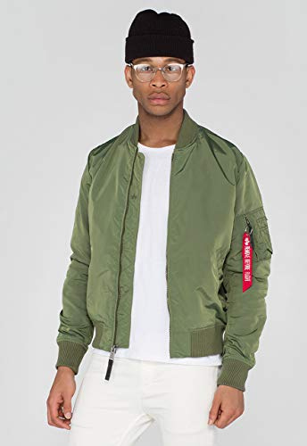 Alpha Industries MA-1 TT Bomberjacka för män Sage-Green