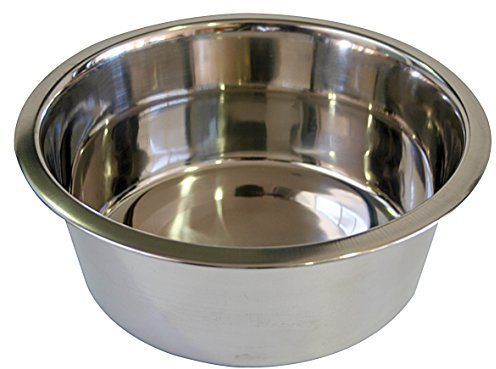 Croci C6FK3054 Stahlnäpfe DOS, 1.9 L / 20 cm, silber