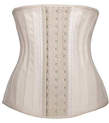 YIANNA Faja Reductora Mujer Corset Reductor Cinturilla Moldeadora Fajas Colombianas Reductoras de Abdomen y Cintura con 25 Hueso Beige 1210 XL