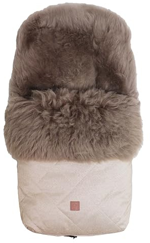 Kaiser 6545274 Nelly - Saco para las piernas (piel de cordero), color beige