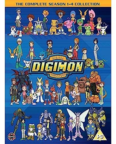Digimon: Digital Monsters Season 1-4 Boxset [DVD]