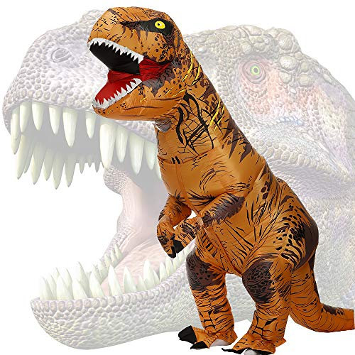 JASHKE Costume T rex Deguisement Dinosaure Adulte Costume Dinosaure Gonflable Deguisement Gonflable Adulte