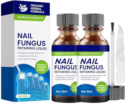 Fungal Nail Treatment for Toenail Extra Strong, Nail Fungus Treatment, Anti Fungal Nail Repair and Strengthen, Fix & Renew Damaged, Broken Nails, Helps Keep Nails Beautiful