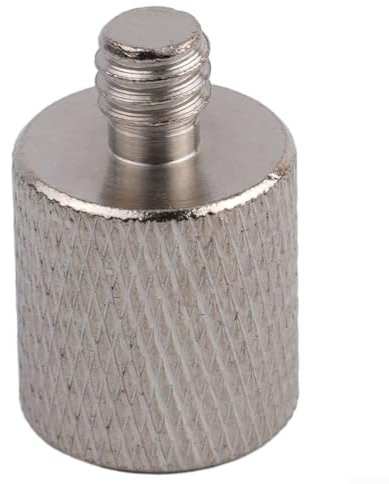 Schraubgewindeadapter für Mikrofone, die zwischen gängigen Größen umwandeln (5/8 männlich auf 3/8 weiblich) (F)