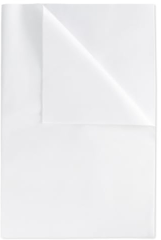 100 hojas de papel de seda blanco, 50 x 70 cm papel de seda para envolver regalos Papel de embalaje blanco para envolver regalos Artesanía DIY Cumpleaños Boda Decoración