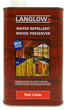 Palace Langlow Wood Preserver 1L, Red Cedar