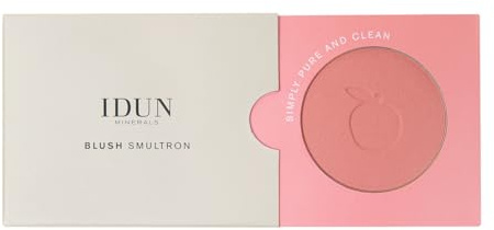 IDUN Minerals Blush - Smultron, Peach Pink