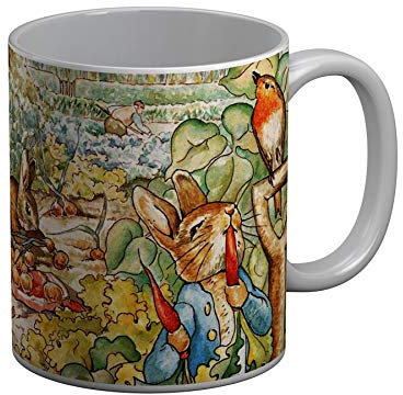 Fabulous Mug Céramique Petter Rabbit Pierre Lapin Jardin Illustration Enfant Beatrice Potter