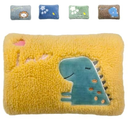 Borsa Acqua Calda Elettrica in Peluche ;500W, Cuscino Rimovibile e Lavabile, Scaldino Elettrico Scaldamani, Scalda Mani e Piedi in Casa, a Letto