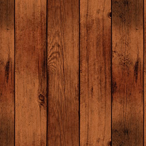 Wachstuch Tischdecke abwaschbar Gartentischdecke, Viele Größen und Designs, wasserabweisend (Braun Planke Holz Bretter- 1000-3, 140x140 cm)